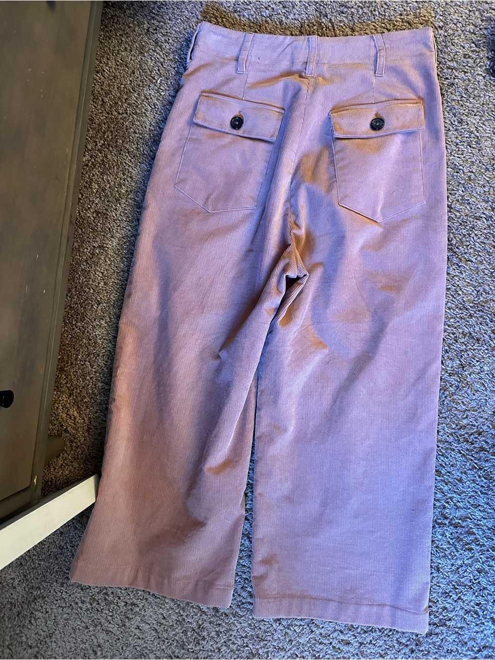 Paul Smith womens pants wide leg cords size 40 small - Picture 2 of 4